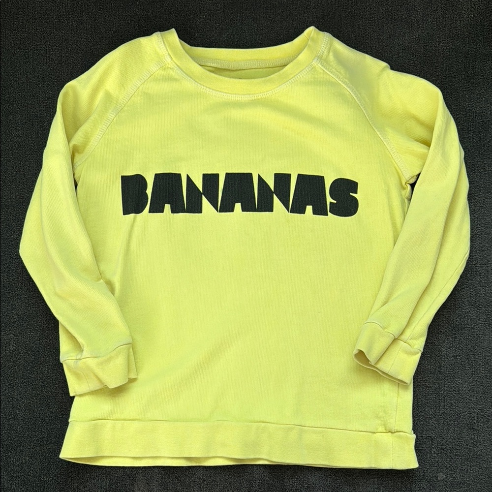 ‘Bananas’ lightweight sweatshirt 🍌